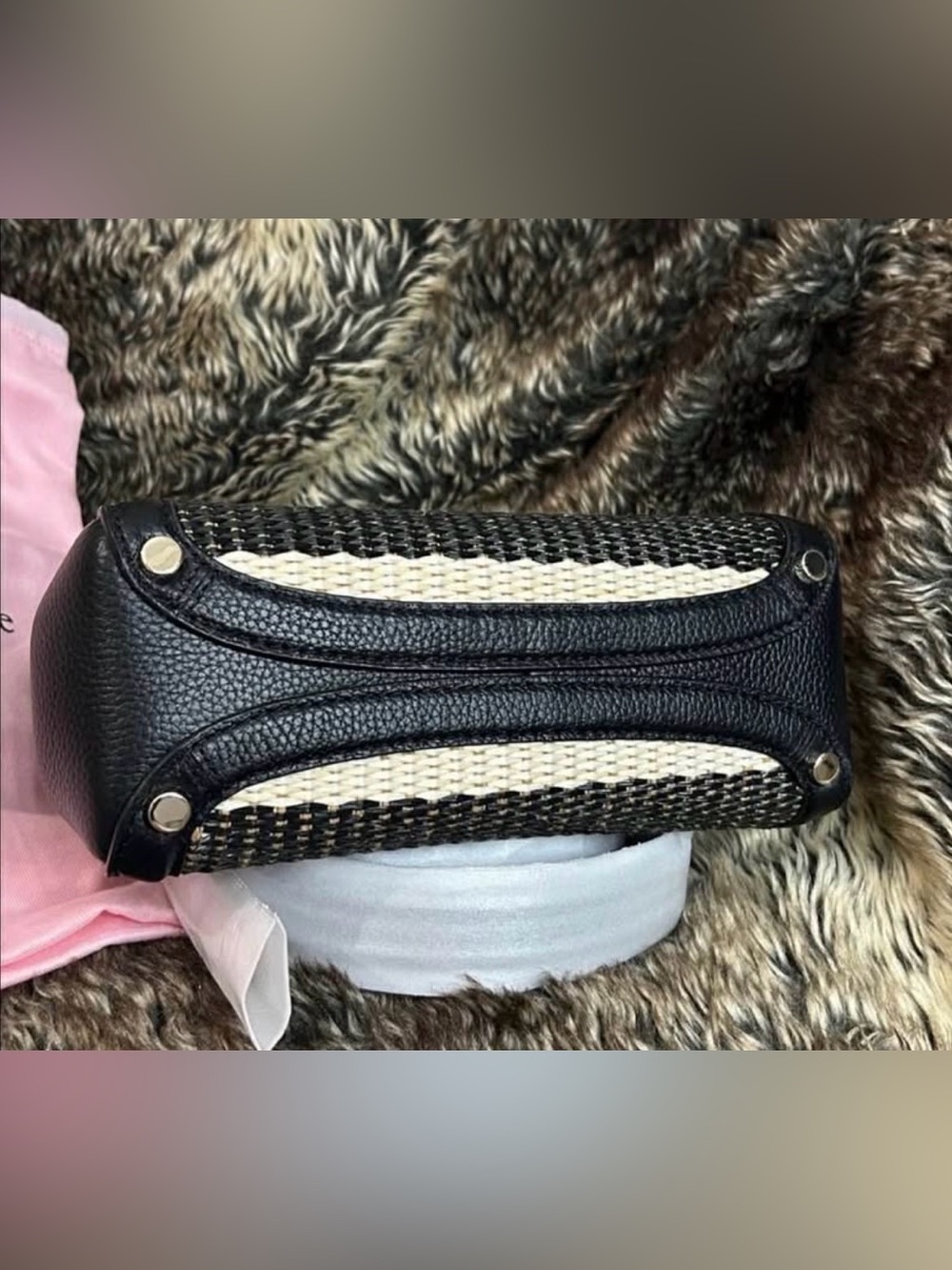 Kate Spade Woven Mini Crossbody Bag - Picture 7 of 9